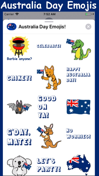 Australia Day Emojis!