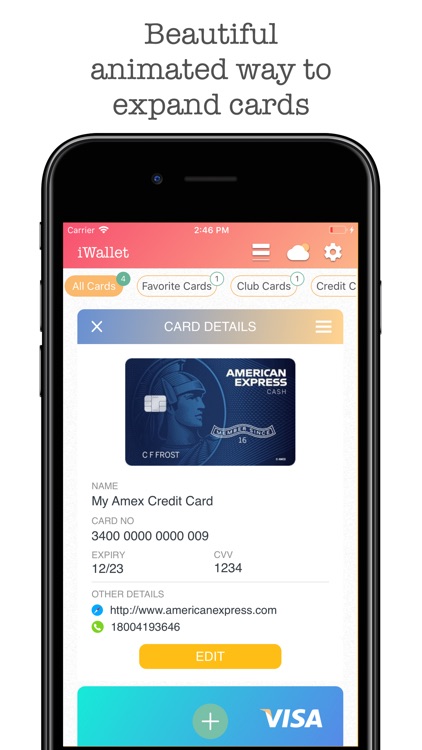 iWallet Pro - Credit Wallet