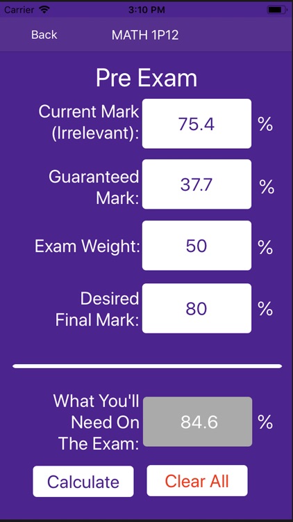 Course Average screenshot-4