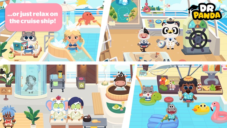 Dr. Panda Town: Vacation screenshot-5