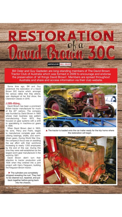 The Old Machinery Magazine screenshot-8