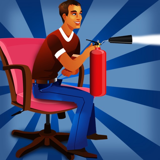 Street Fire Extinguisher Chair Competition : The City Crazy Race - Free Edition iOS App