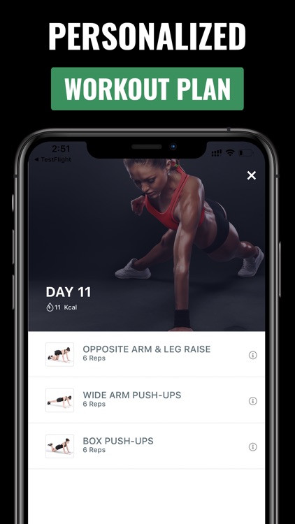 Push-Up Workout For Men& Women screenshot-3