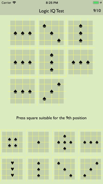 IQ Test - Abstraction