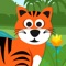 The animated sticker app for children with descriptive audio and fun sound effects