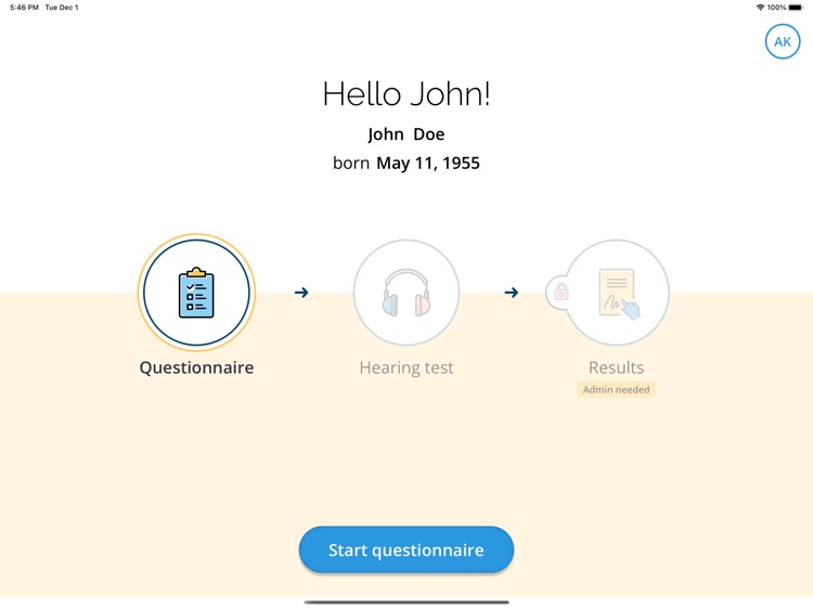 SHOEBOX Audiometry PureTest screenshot-4