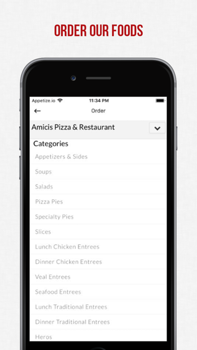 Amici's Pizza & Restaurant screenshot 2