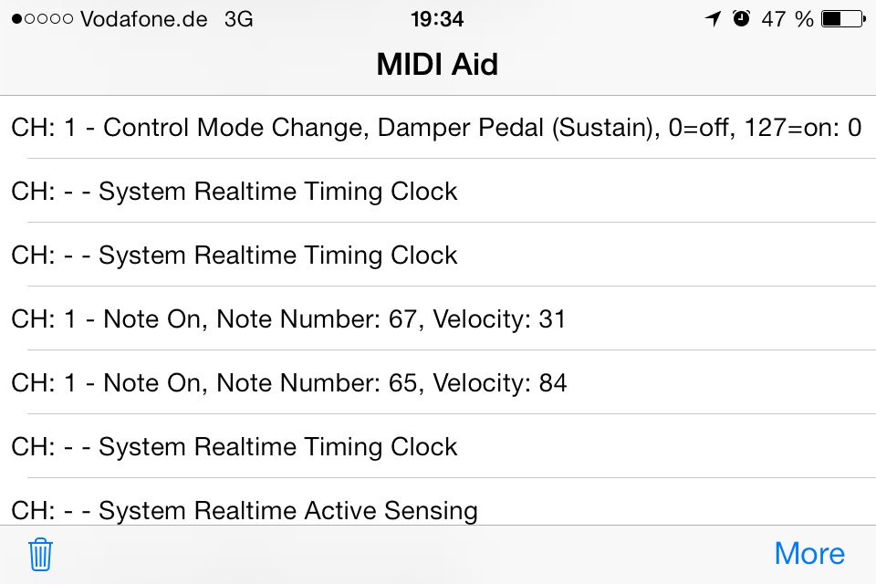 MIDI Aid screenshot 2