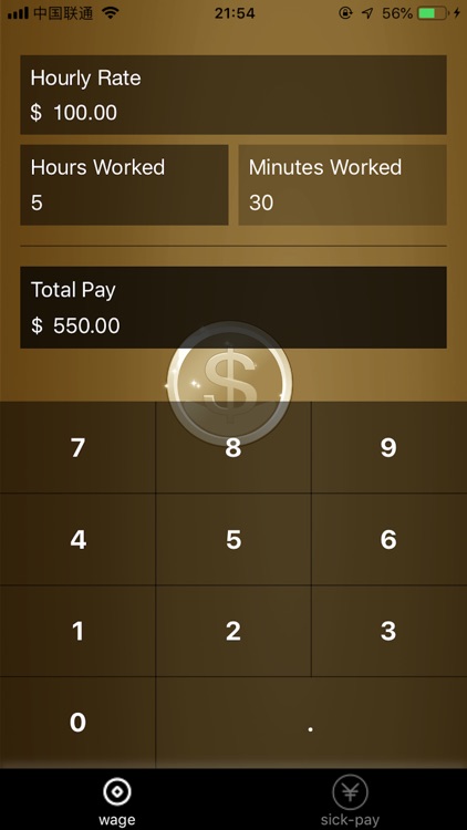 Convenient Wage Calculator