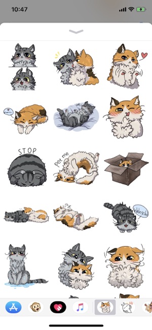 Cat Bigmoji Funny Stickers(圖1)-速報App