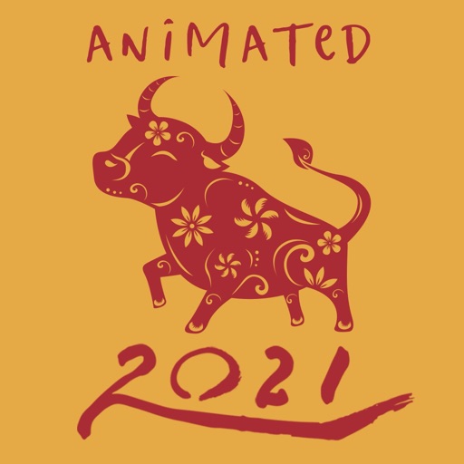 Year of the Ox 2021 Animated icon