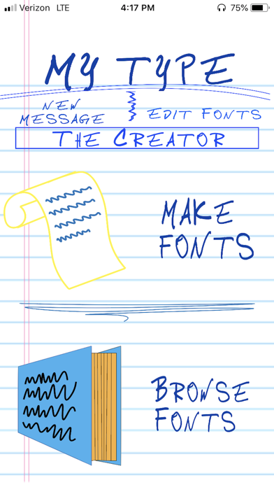 MyType Custom Fonts screenshot 2