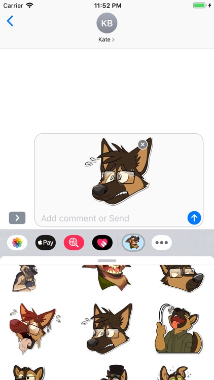 Wolf Stickers & Emojis screenshot-5