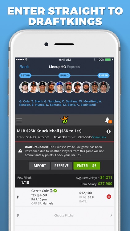 RotoGrinders Daily Fantasy screenshot-8