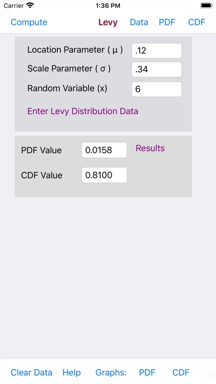 Levy Distribution screenshot-6