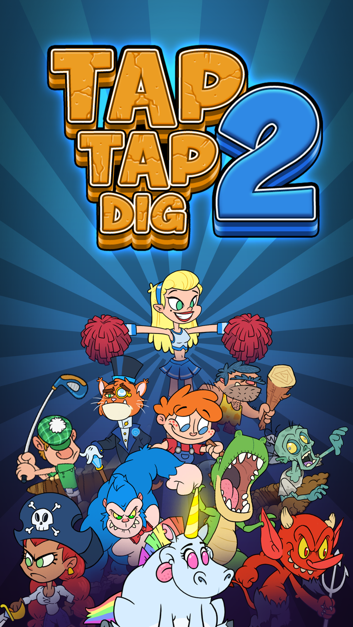Tap Tap Dig 2 Hack screenshot 1 - iOS game interface