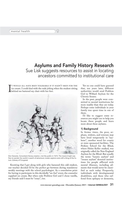 Internet Genealogy Magazine screenshot-4