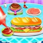 三明治 制作者 烹饪 店