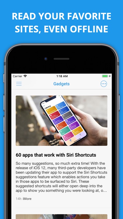 Newsify: RSS Reader screenshot-0
