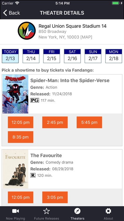 Movies & Showtimes screenshot-4