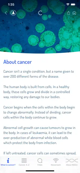 Game screenshot Cancer A–Z apk