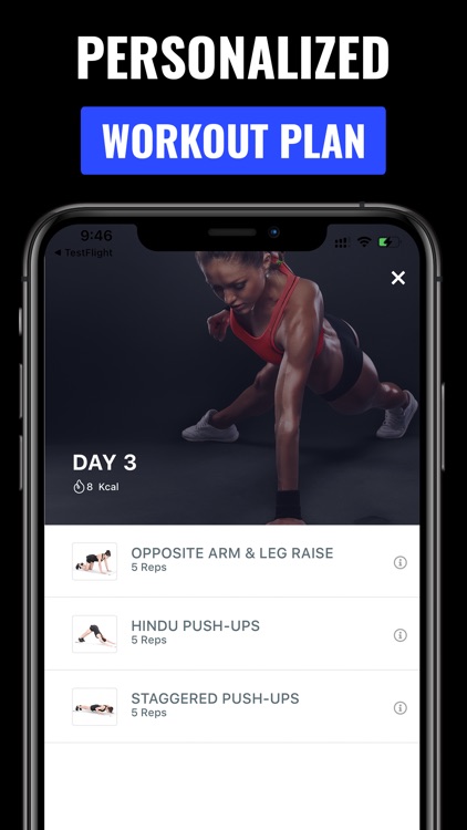 Push Up Workout & Trainer screenshot-3