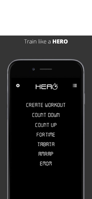 Hero Timer WOD timer HIIT