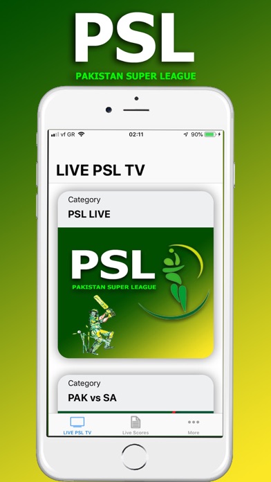 LIVE PSL TV screenshot 2