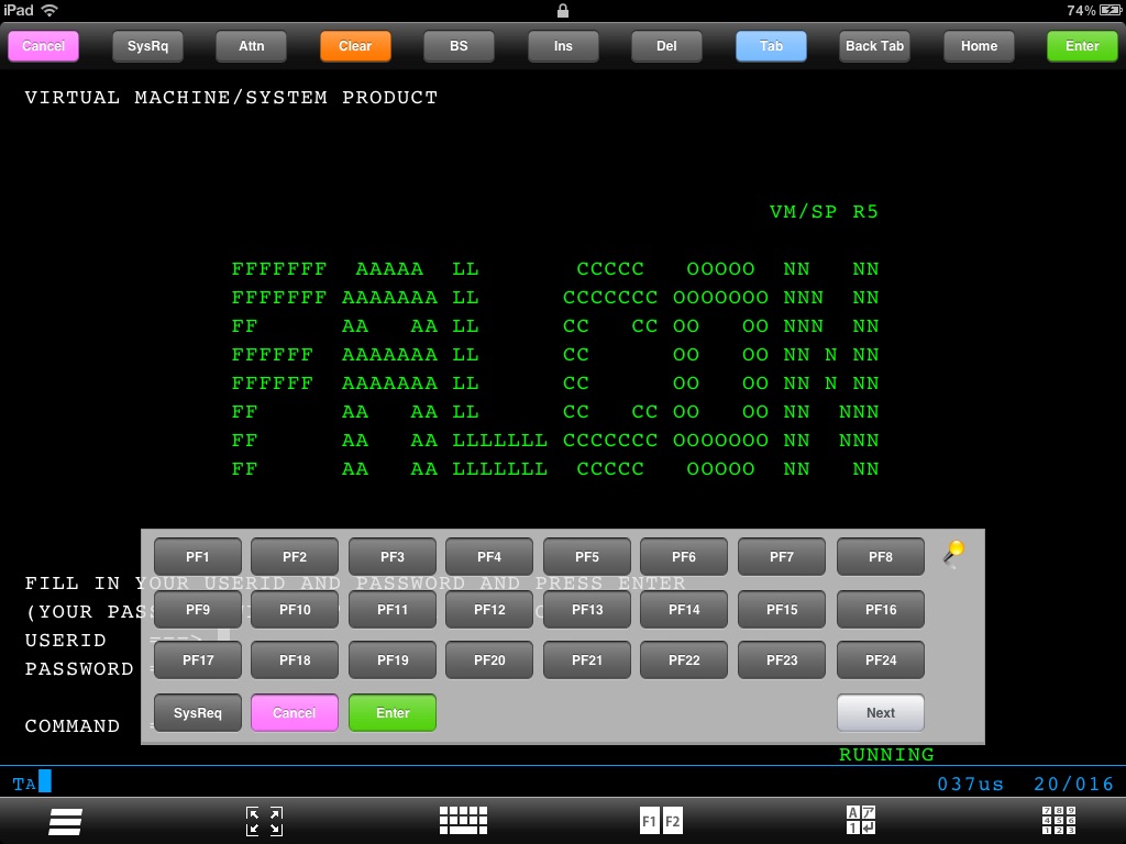 FALCON 3270 for iPad screenshot 2