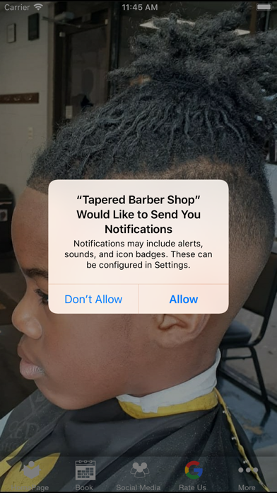 Tapered Barber Shop screenshot 2