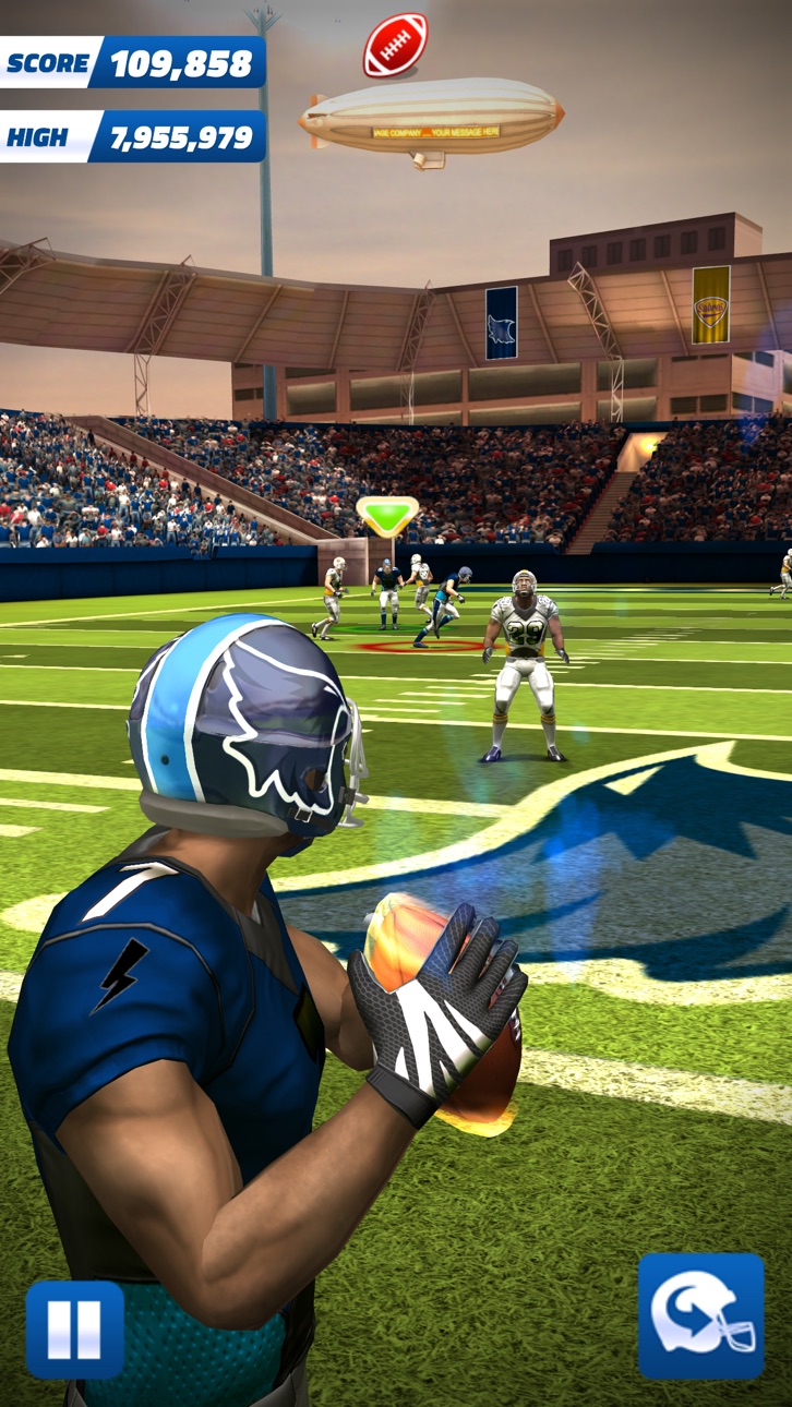 Flick Quarterback 19 - Free Hack screenshot 6 - iOS game interface