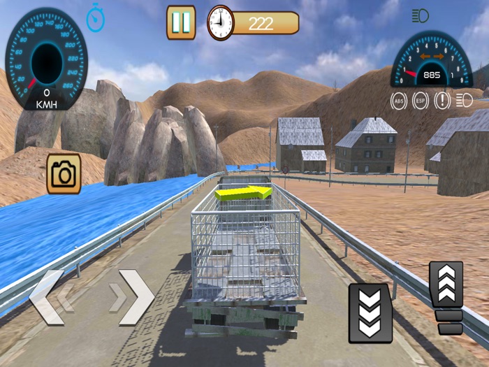 Superhero Cargo Truck Driver