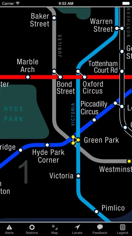 KickMap London Tube