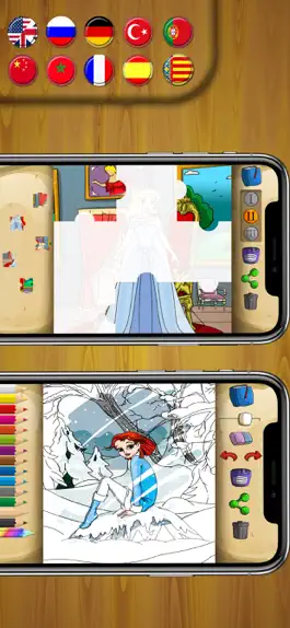 Game screenshot Snow Queen Story Book hack