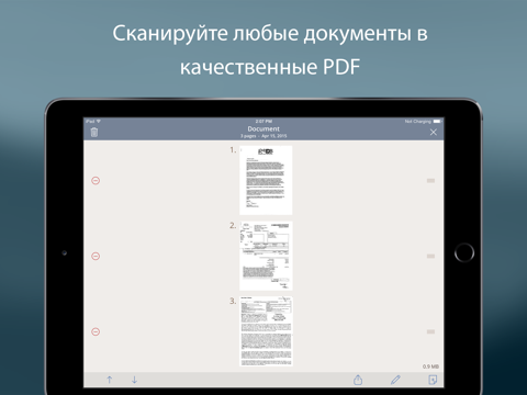 Скриншот из TurboScan™: document scanner