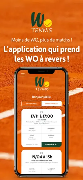 Game screenshot WO Tennis mod apk