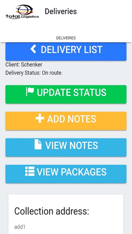 Total Logistics App