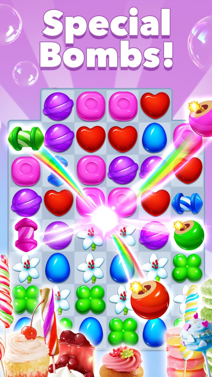 Candy Frenzy - Match Sugar Hack screenshot 1 - iOS game interface
