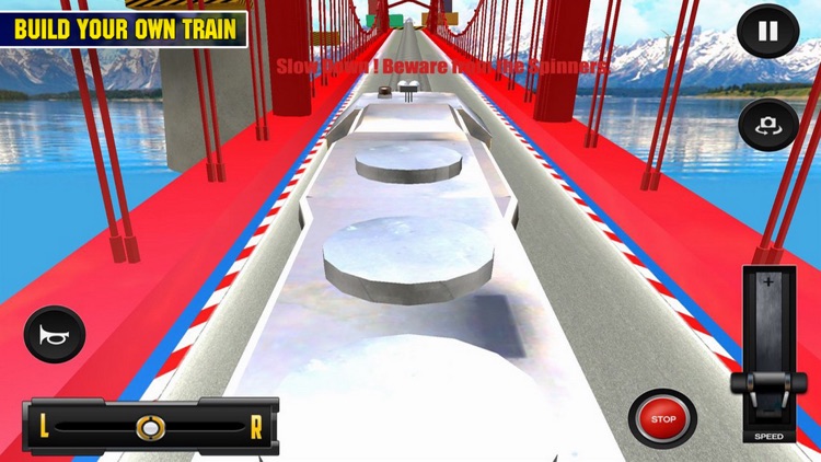 Driving Train On Impossible Tr