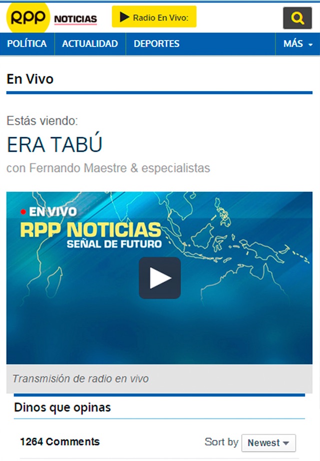 RPP Noticias. screenshot 3