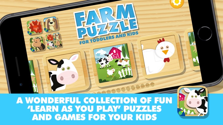 Farm Animal Puzzles screenshot-4