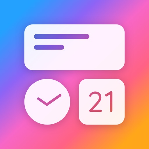 Widget+ Custom HomeScreen free software for iPhone and iPad