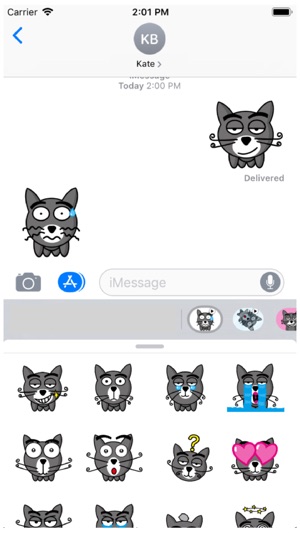 BE-Cat Animation 1 Stickers(圖1)-速報App