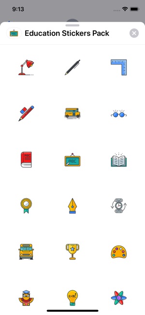 Education Stickers Pack