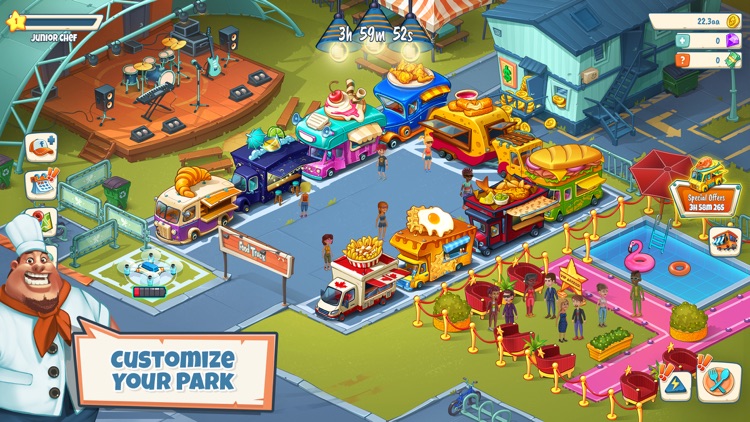 Idle Food Truck Tycoon™ screenshot-0