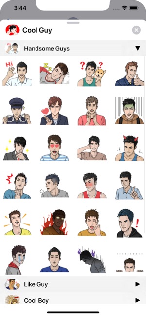 Cool Guy Stickers(圖7)-速報App