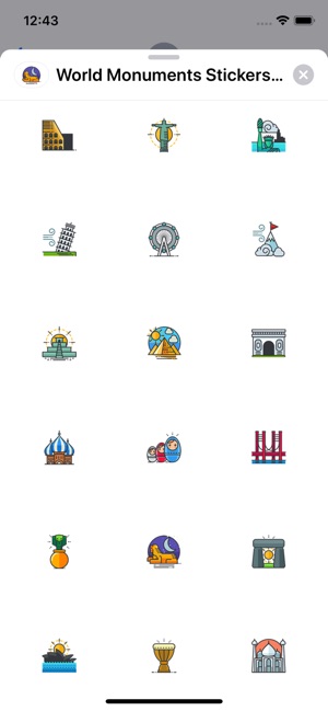 World Monuments Stickers Pack(圖3)-速報App