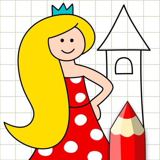 Princess Doll Drawing Painting and Coloring for Kids and Toddlers| Doll  Drawing #dolldrawing - YouTube