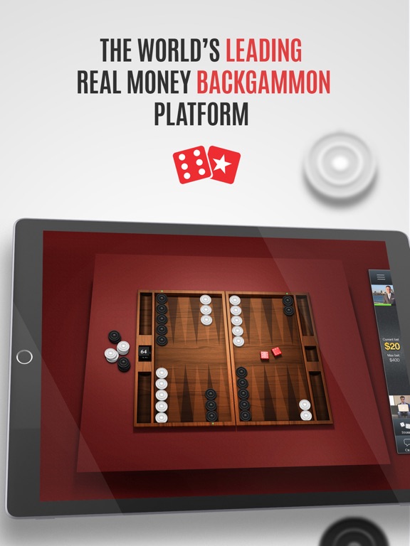 Backgammon For Money - нарды на iPad