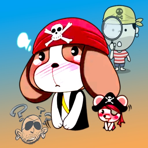Funny Pirates Stickers